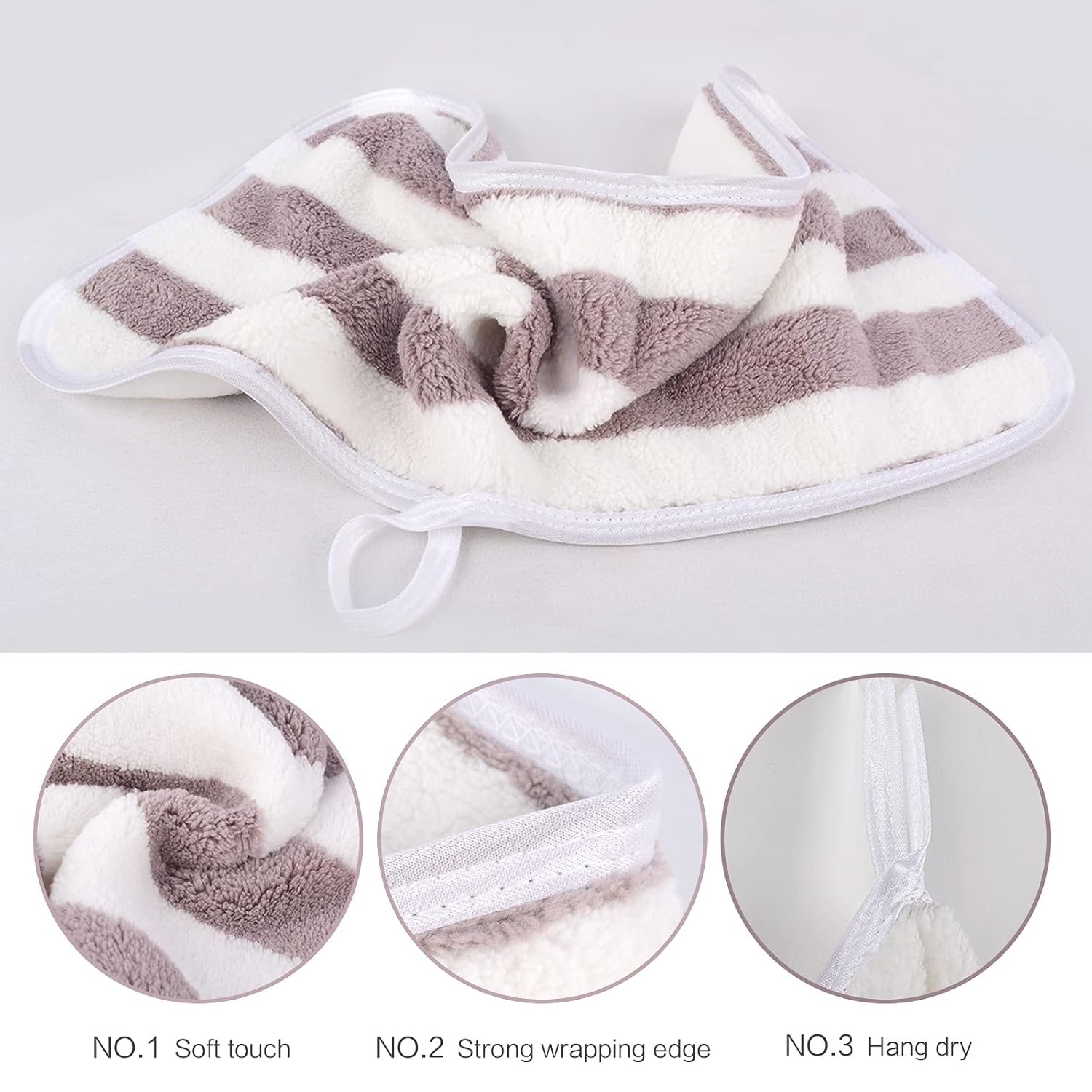 SUNLAND Microfiber Face Makeup Remover Cloth Reusable Facial Cleansing Towel Ultra Soft Face Washcloth 8inchx16inch 4Pack : Beauty & Personal Care