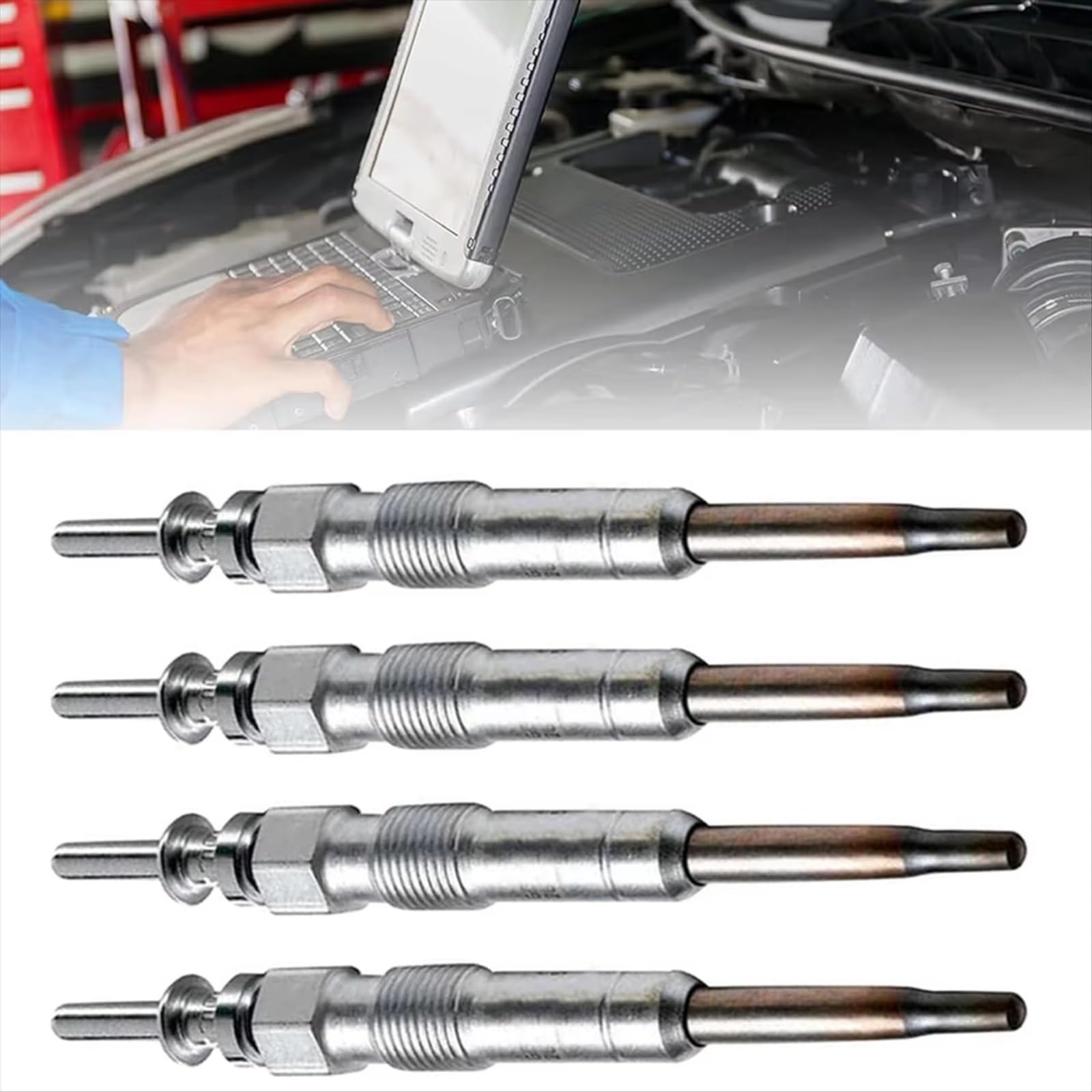 Compatibile Con BMW Per 1 Serie 2003 2004 2005 2006 2007 2008 2009 2010 2011 4 Pezzi Candelette Per Riscaldamento Diesel Per Auto Candeletta Riscaldatore auto