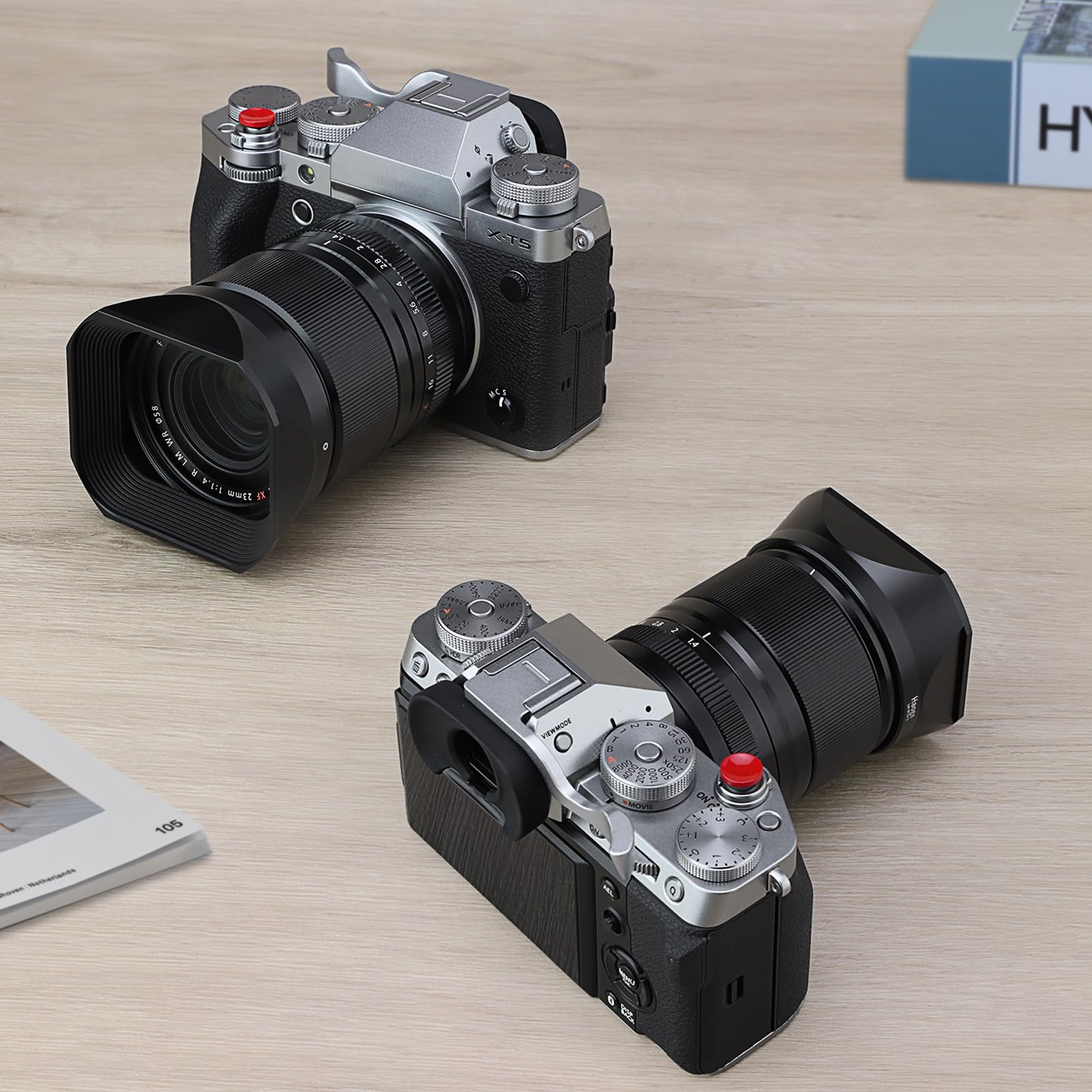 Haoge Etal Square Lens Hood For Fujifil Fuji XF23 - Main Image