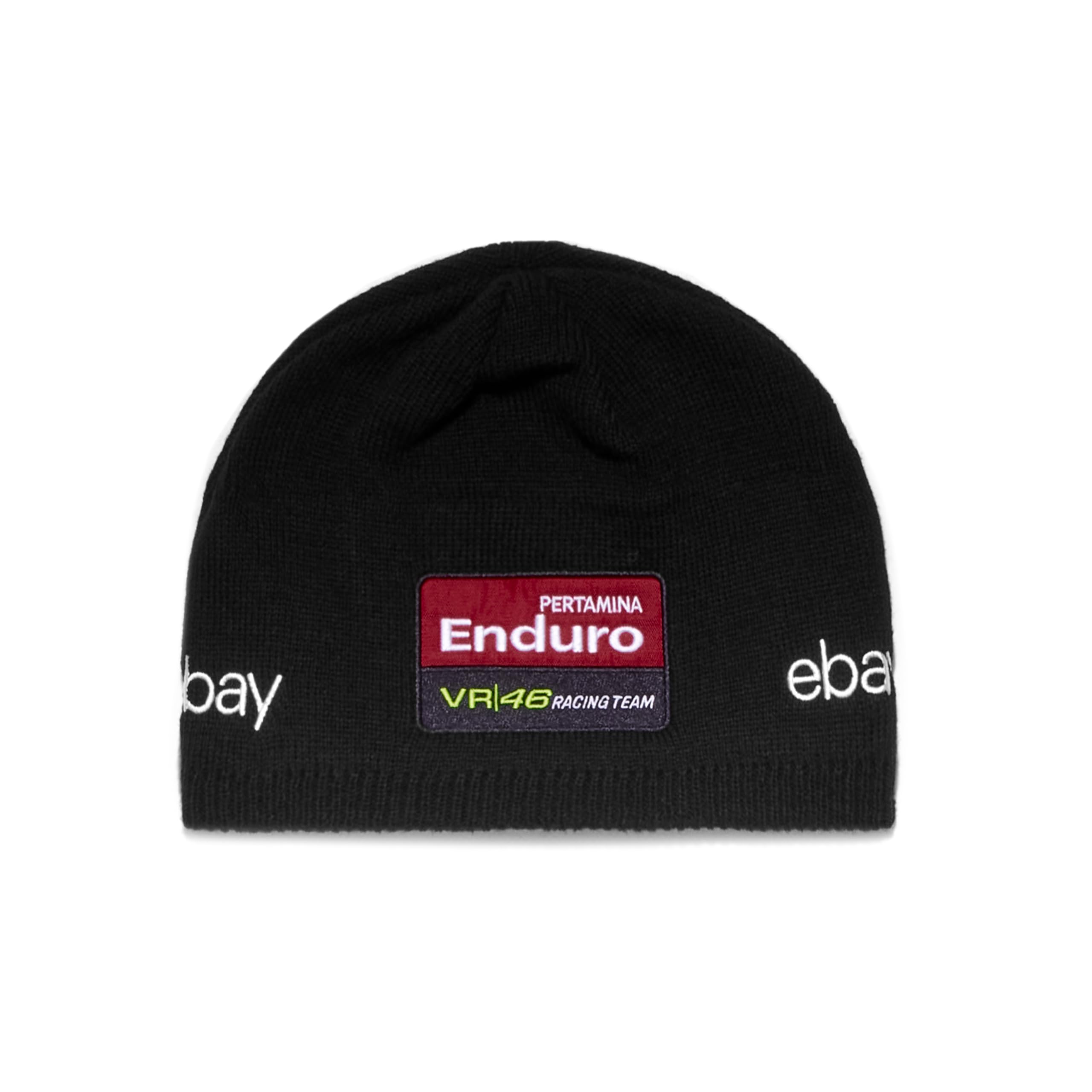 Kappa Unisex Black Official Pertamina Enduro Moto Gp Beanie Hat One Size One Size