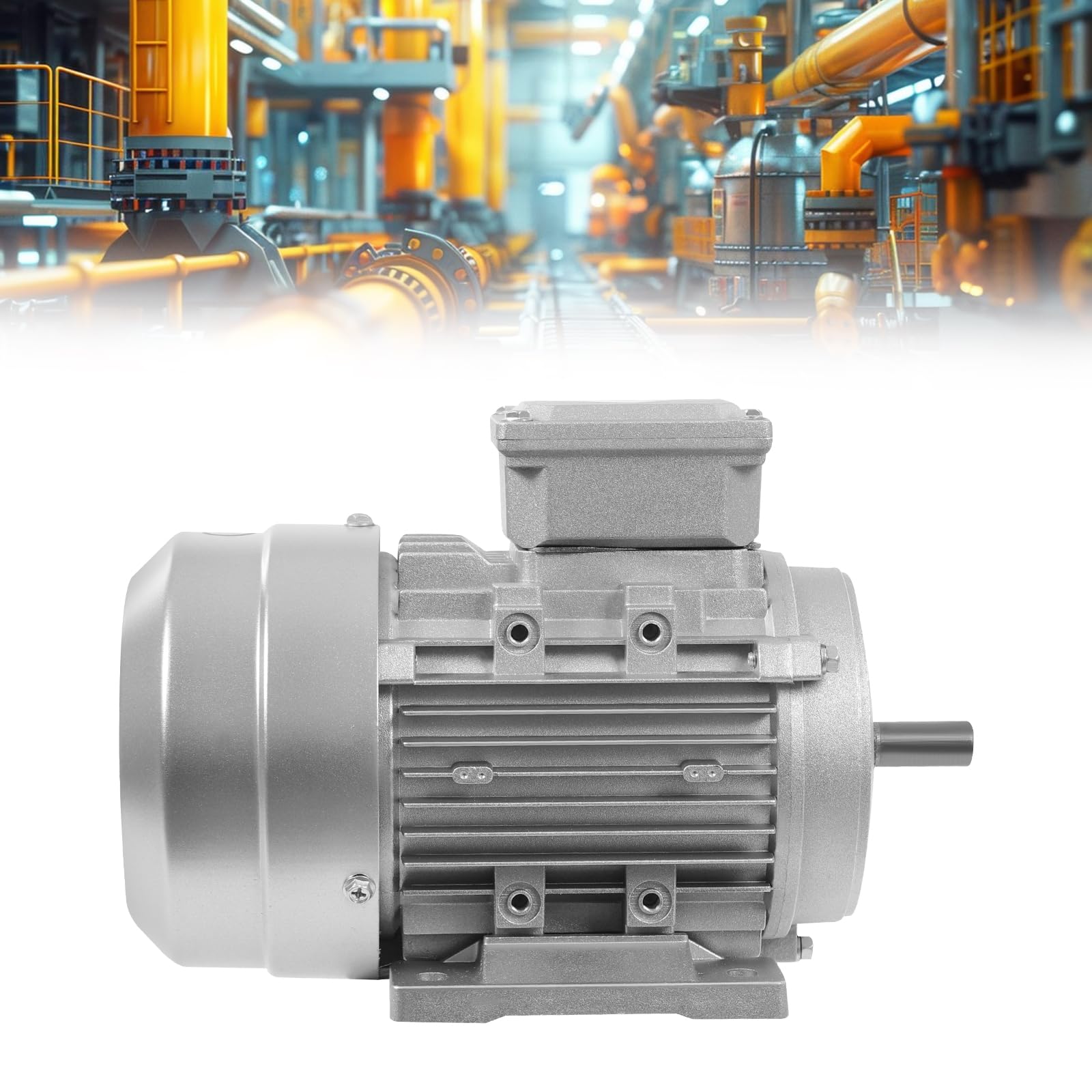 Silnik elektryczny 230/400 V o dużej prędkości, trójfazowy silnik asynchroniczny, 550 W, 1395 obr./min, do maszyn, przemysłu górniczego, obrabiarek, energii elektrycznej, przemysłu tekstylnego i