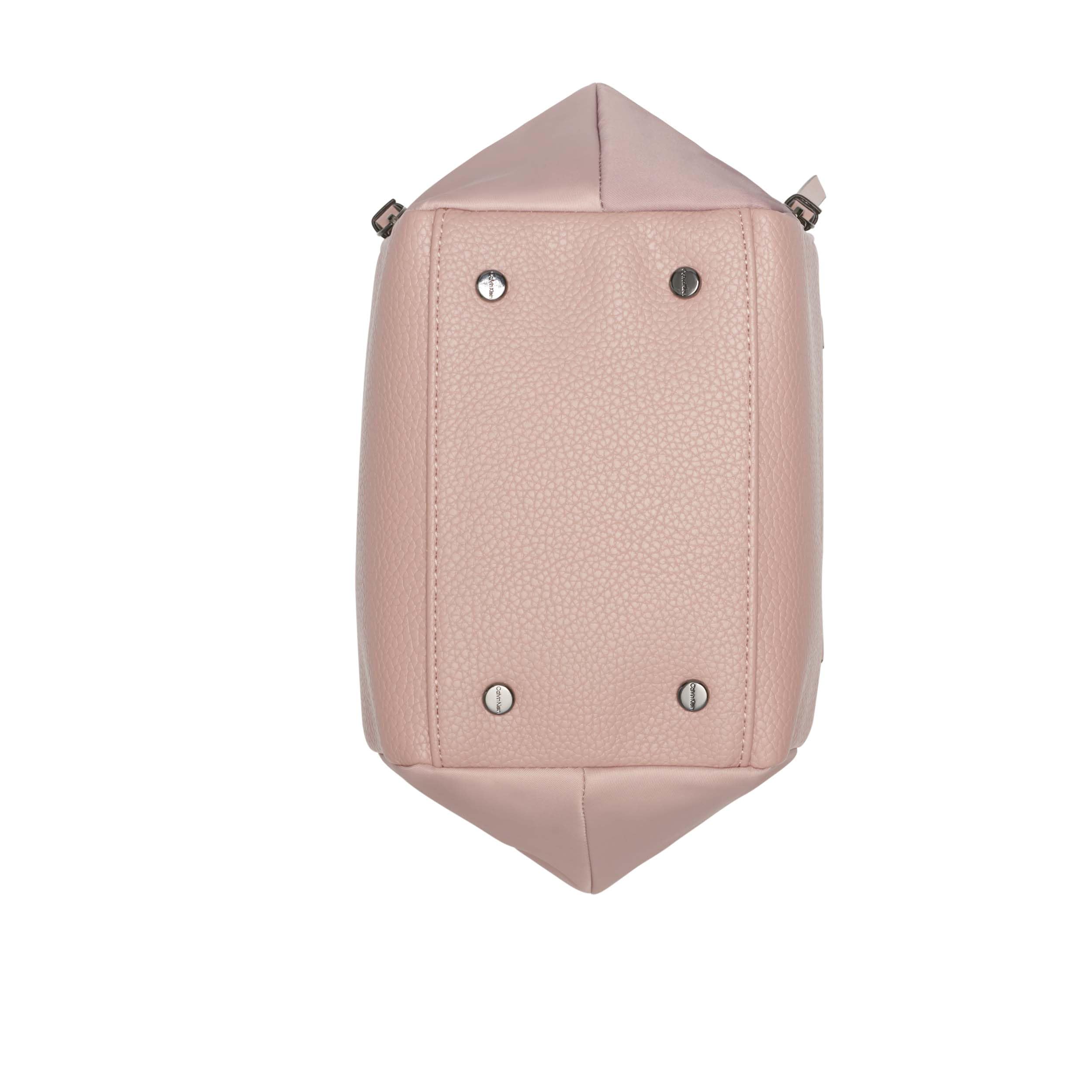 Calvin Klein Marble Triple Compartment Mini Satchel Crossbody - Mini bolso cruzado con triple compartimento Mujer