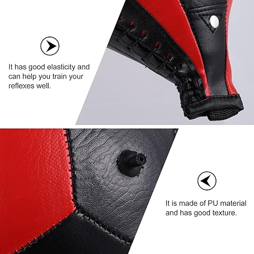 Miniatura 8 de BESPORTBLE Bolsas de boxeo para adultos, 1 unidad, bolsa de arena para colgar boxeo, entrenamiento de boxeo, bolsa de boxeo, bolsa de boxeo para