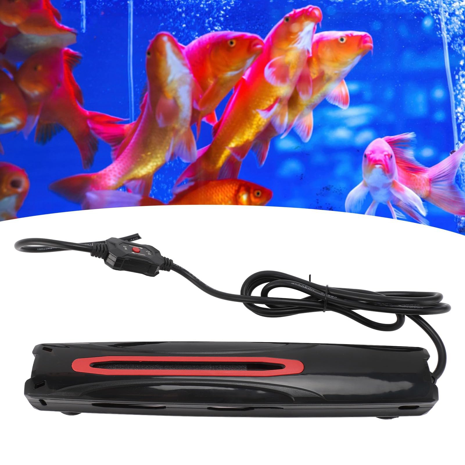 Tnfeeon Riscaldatore Sommergibile per Acquario, Riscaldatore Digitale da 1000 W per Acquario per Tartarughe, Acqua Salata e Acqua Dolce con Regolatore di Temperatura (Spina Europea 220 V)