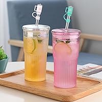 Vista 5 de Stanley - Fundas para pajitas – 6 piezas de silicona para vasos de 30 y 40 onzas, puntas de popote de 0.394 in