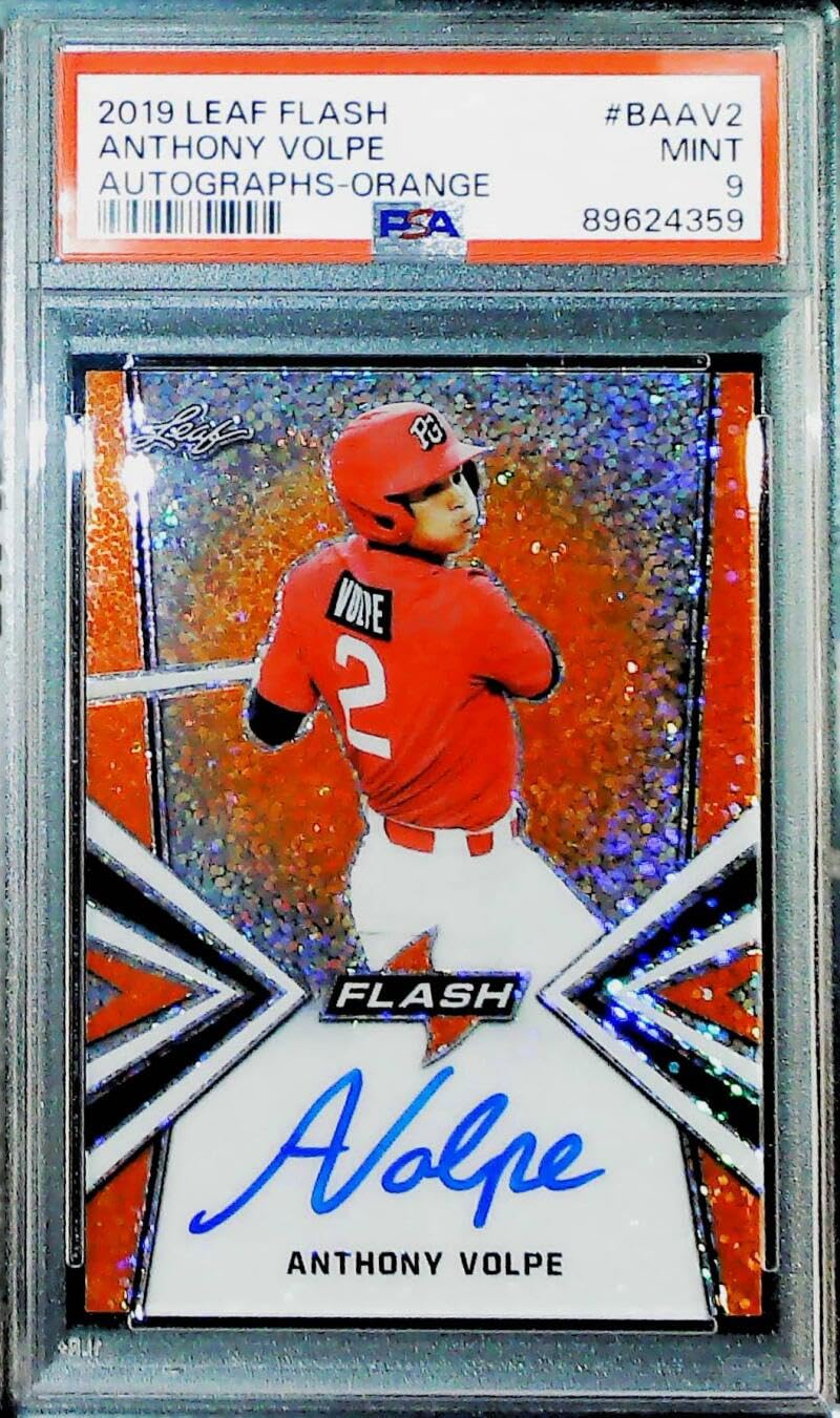 Amazon.com: 2019 Leaf Flash Baseball Autograph Orange #BA-AV2