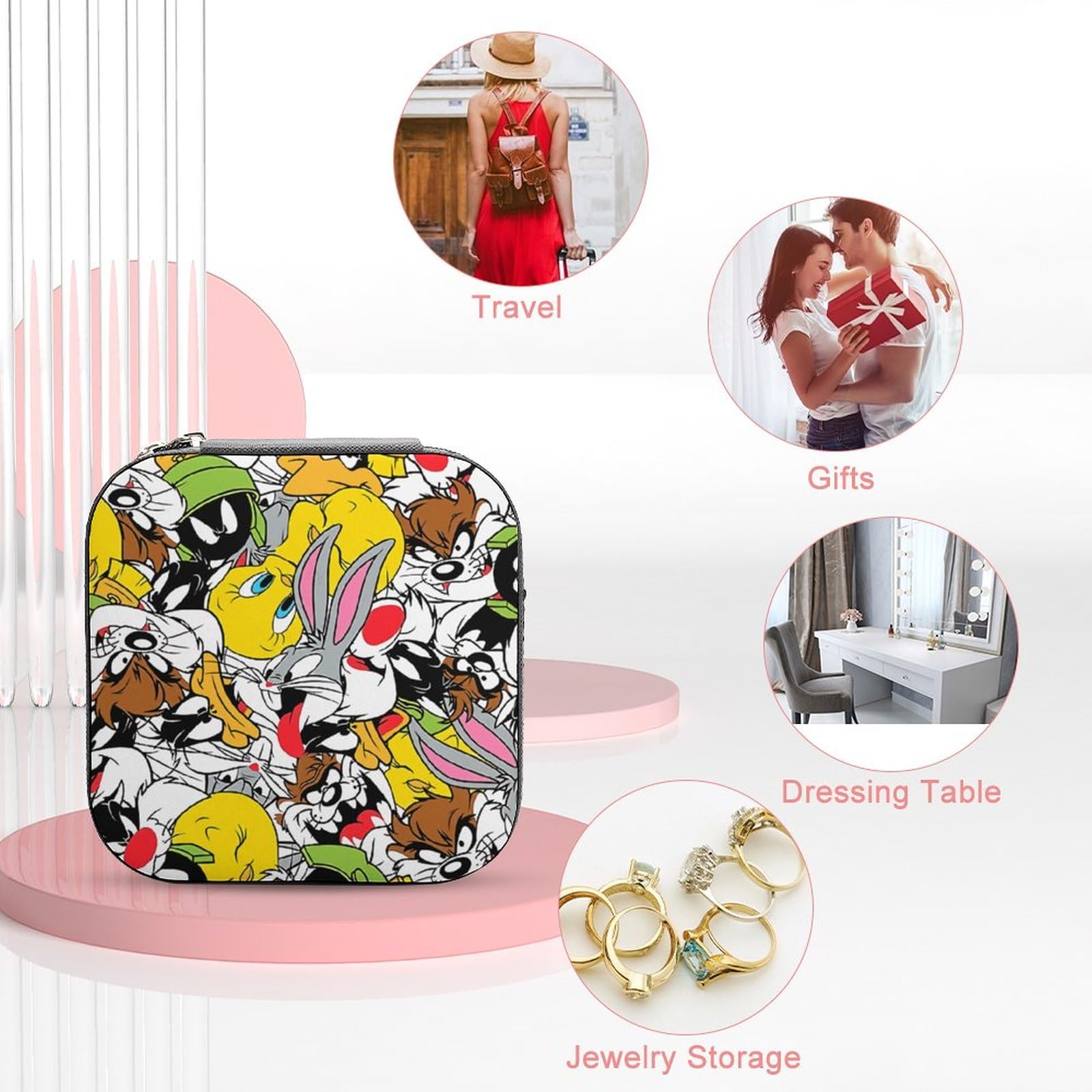 バックスバニー アクセサリーケース ジュエリーボックス 小物入れ 収納