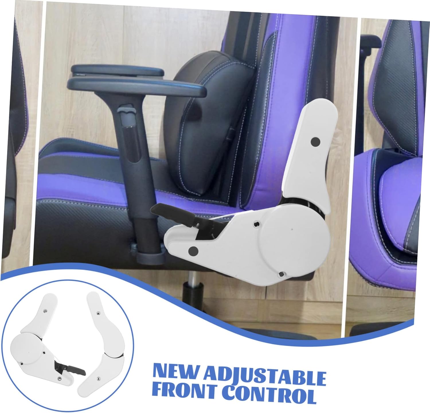 Adjustable Backrest Angle Adjuster for Gaming Chair Recline Mechanism Lightweight Design for Comfortable Posture for Racing and Office Use
