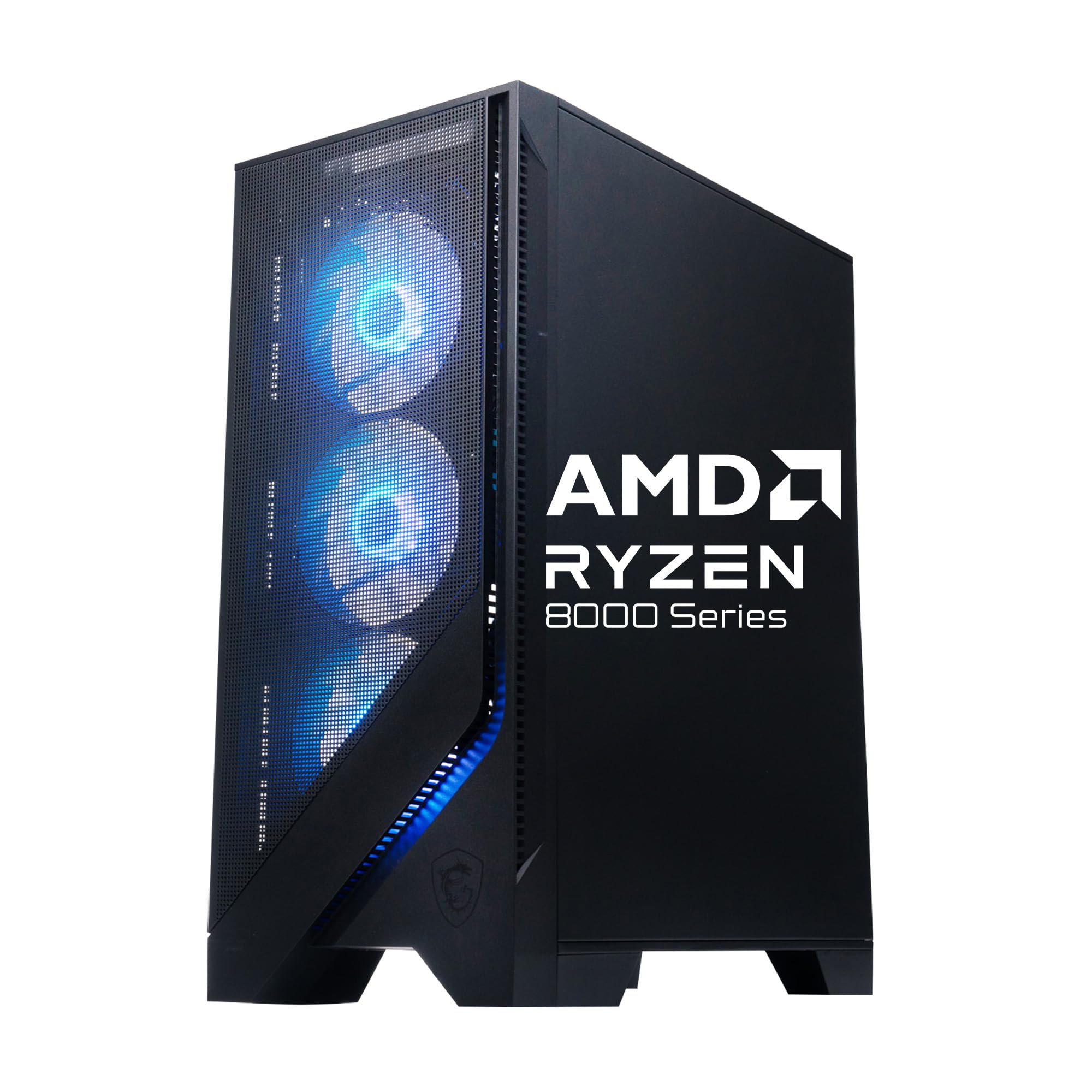msi Codex Z2 Gaming Desktop: AMD Ryzen R7-8700F, NVIDIA GeForce RTX 5060Ti, 16GB DDR5, 1TB M.2 NVMe SSD, USB Type-C, VR-Ready, Windows 11 Home: A8NVM-671US