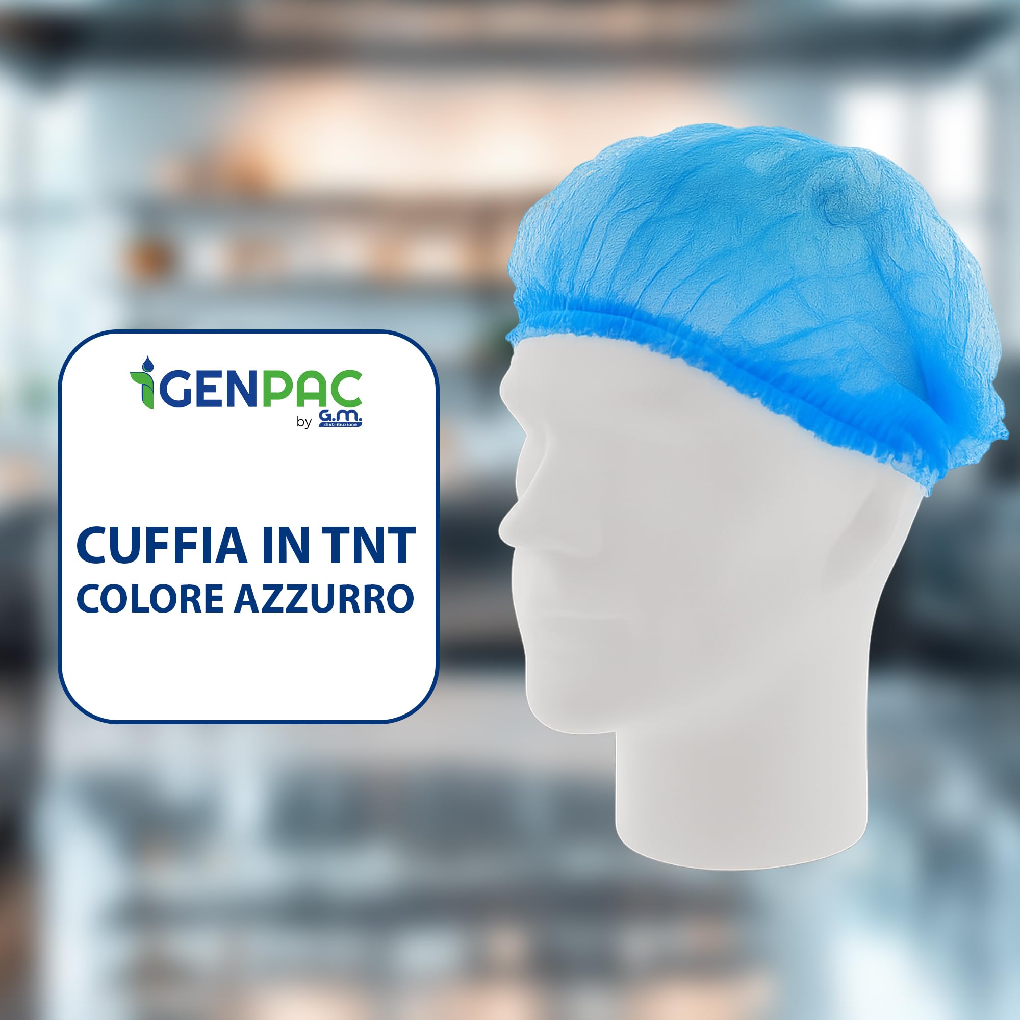 Kit Visitatore Monouso Bianco con Camice, Copriscarpe, Cuffia, Copribarba e Mascherina