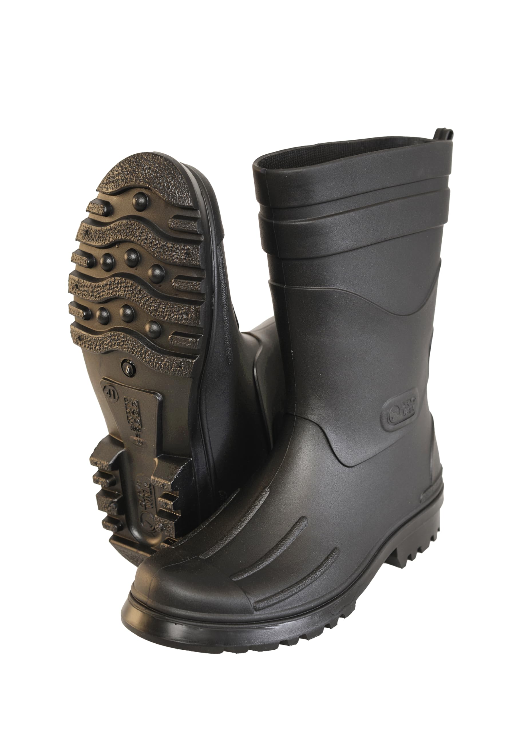 MADSea Gummistiefel Nordic Herren Jungen Regenstiefel schwarz/schwarz