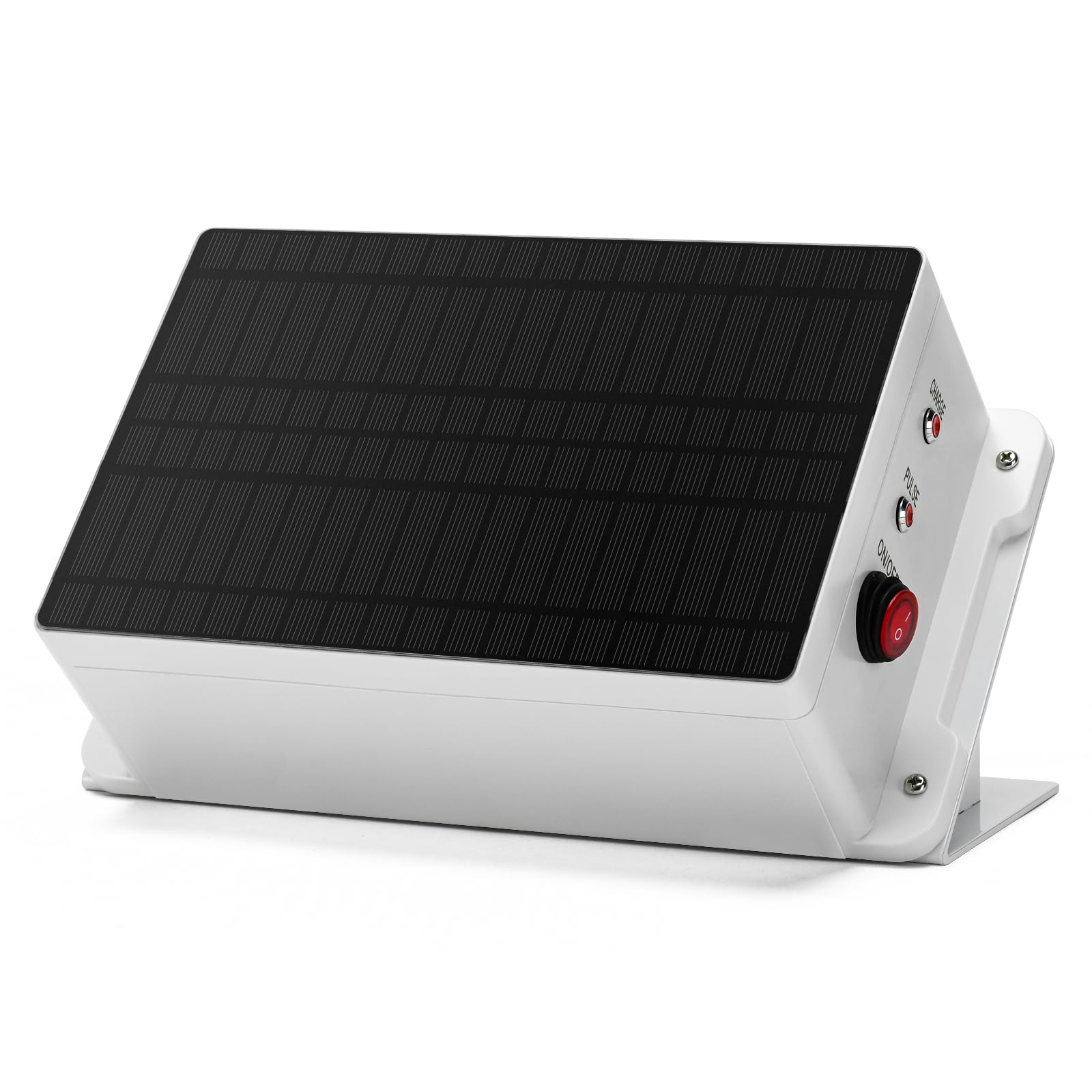 Chargeur solaire pour clôture électrique 9 km et 0,2 J briidea