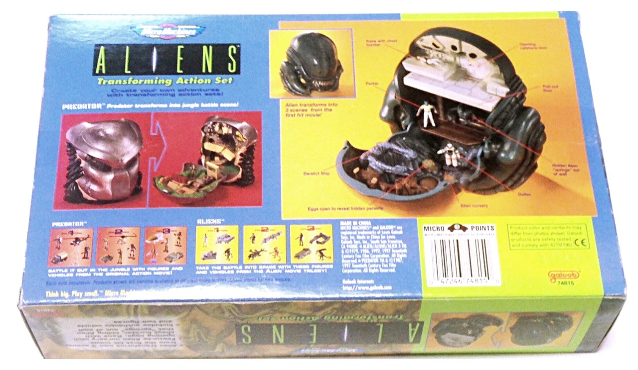 Micro Machines Aliens Transforming Action Set : Amazon.com.au