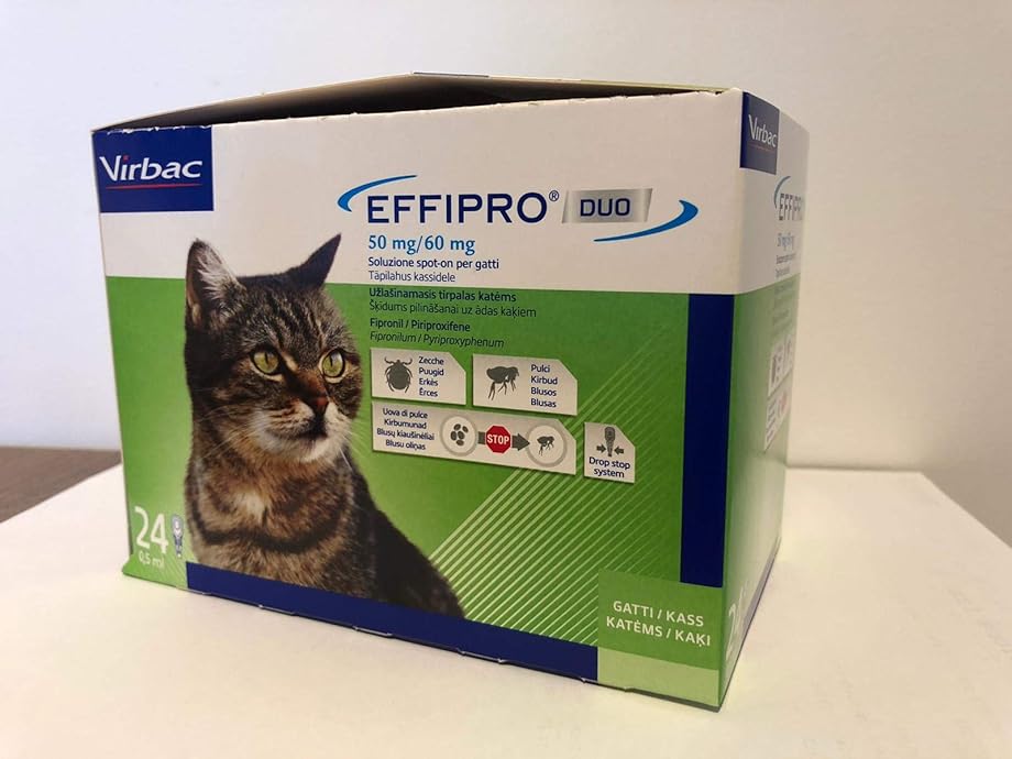 Virbac effipro duo gatto 24 pipette