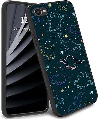 Slim Case for Orbic Joy RC608L, for Orbic Joy TPU Bumper Phone Case with Fun Dinosaurs Pattern Designed, Soft Rubber Silicone Protection Cover for Orbic Joy RC608L
