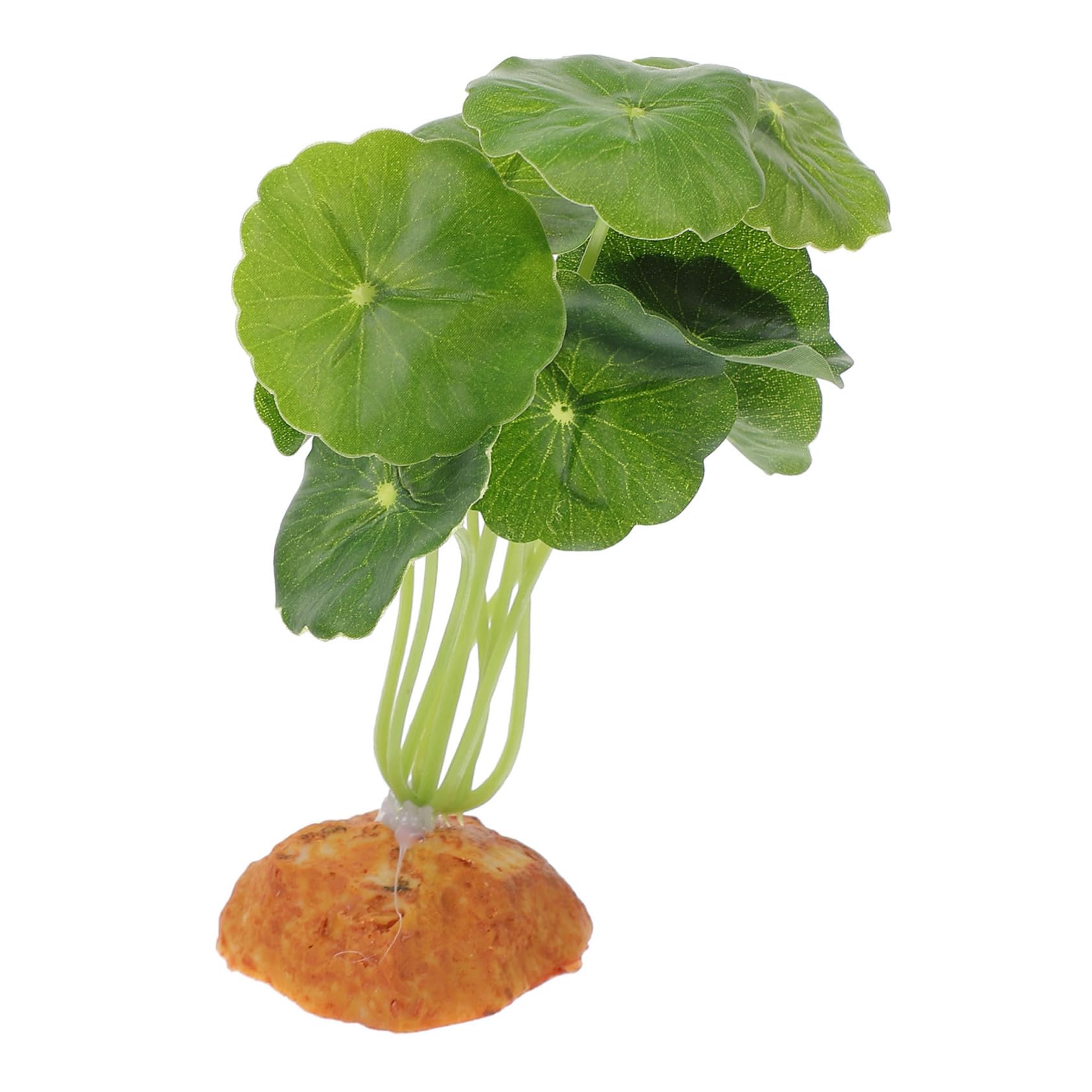 Happyyami Lifelike Reptile Fake Plant Decoration for Terrarium and Fish Tank for Bearded Dragons Lizards and Aquatic Environments Enhances Habitat Aesthetics and Provides