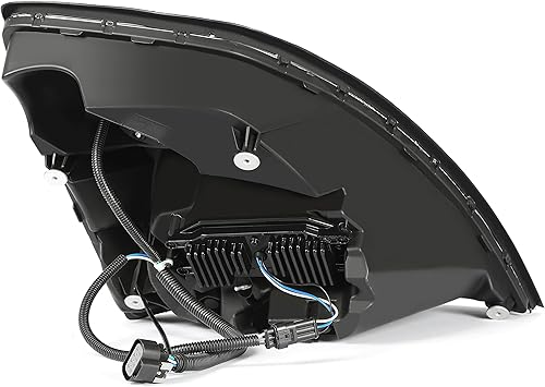 Miniatura 9 de HECASA Faro delantero LED izquierdo compatible con Volvo VNL, VNX, VNM 2004-2018, repuesto para 82329590 82329124 22141241 lado del conductor