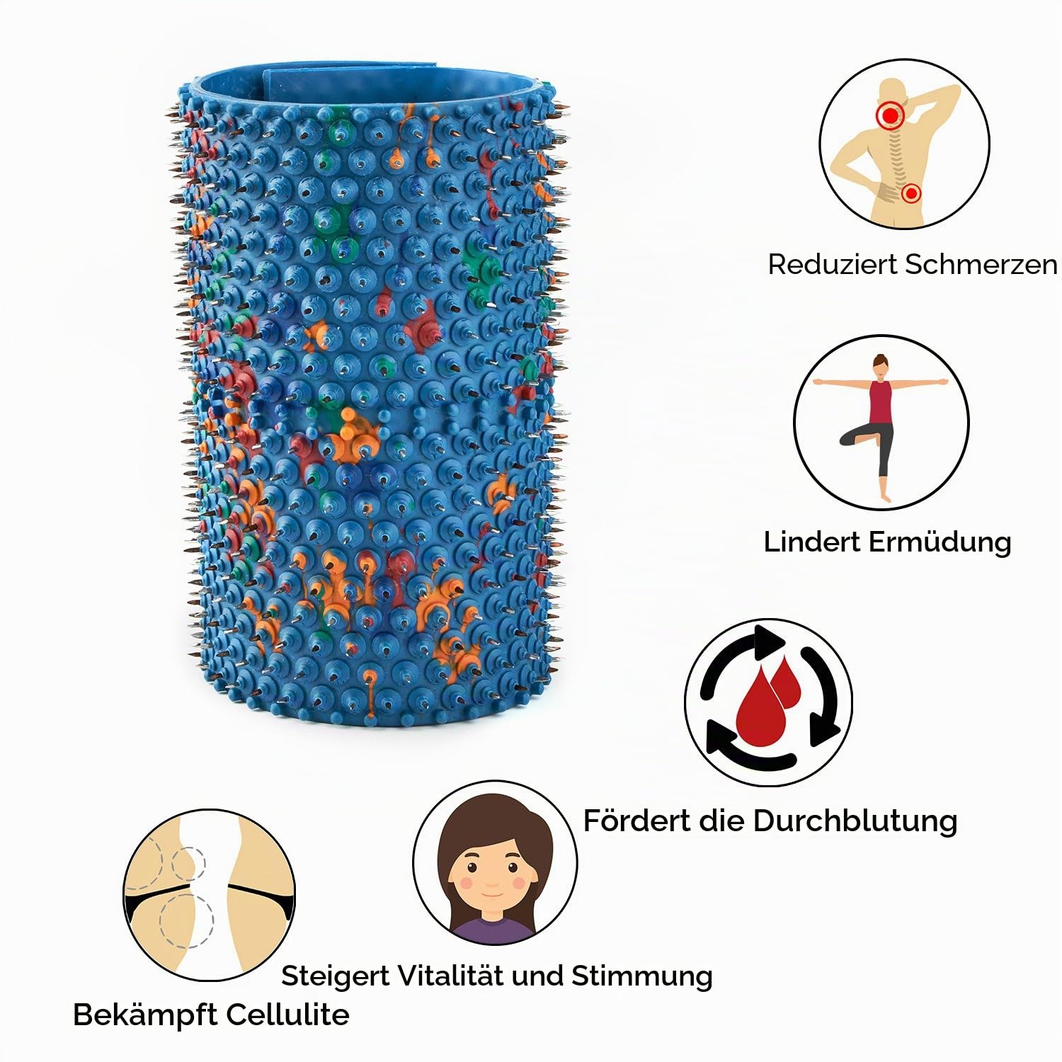 Aalp "Chance" 5,8 Massagematte, Applikator Lyapko "Schans, 118 x 235 mm, Akupunktur, elastisch
