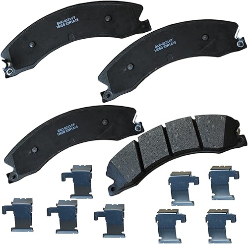 Miniatura 159 de Bendix Pastillas de freno traseras de cerámica Premium SBC1100 para Nissan Frontier 2024-2005, Xterra 2015-2005, Suzuki Equator 2012-2009