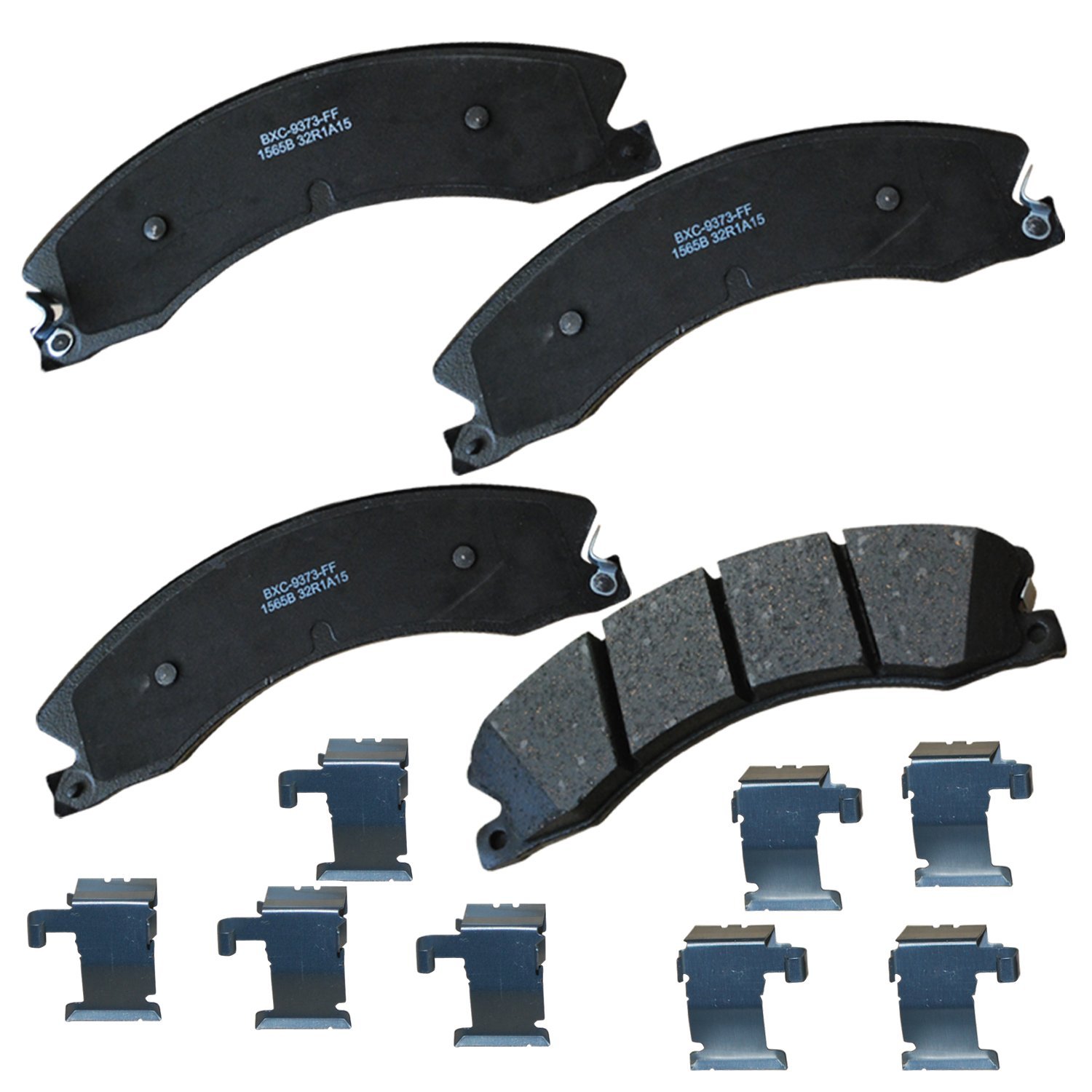 Bendix Premium SBC1565B Ceramic Brake Pads for Select Models Chevrolet Express, 3500 Savana 3500 4500 2500 HD