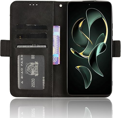 Miniatura 3 de Funda compatible con Honor X50i 5G, de piel sintética, con función atril y función atril compatible con Honor X50i 5G con cierre magnético, funda
