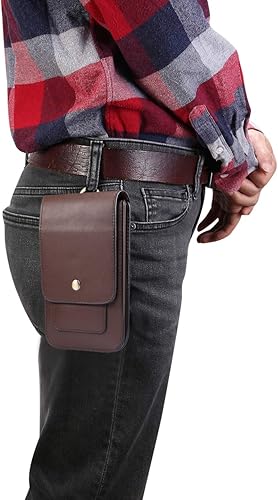 Miniatura 8 de Funda doble para teléfono celular, funda grande para teléfono inteligente con trabillas para cinturón, tarjetero para Samsung Galaxy Note 20 Note