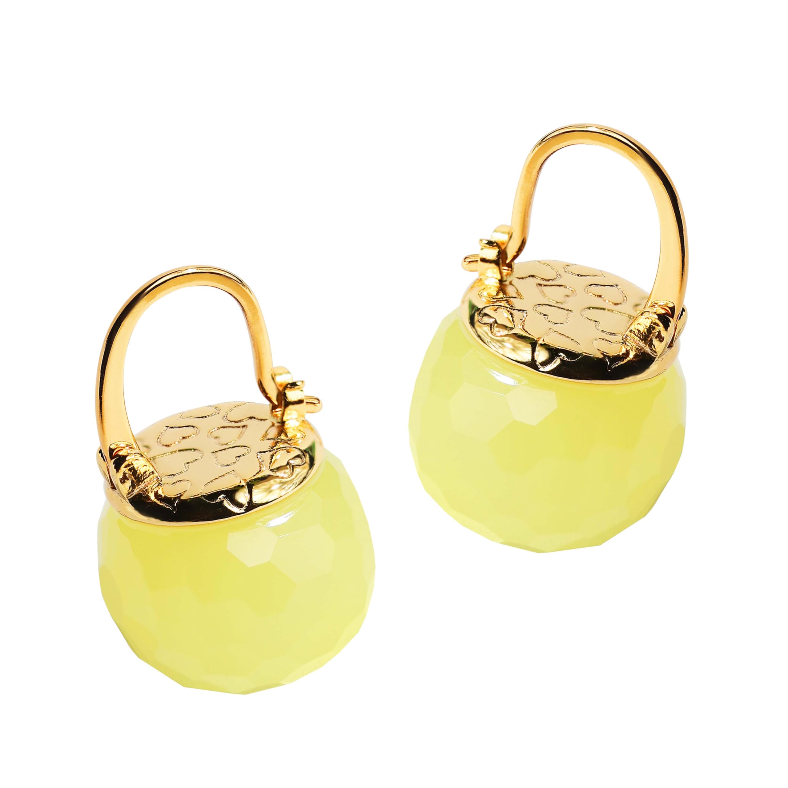 Crystal Earrings for Women, Sparkly Austrian Crystal Disco Ball Earrings, 18K Gold Plated Post Drop Earrings with Colorful Spheres, Hypoallergenic &amp; Lightweight, Ideal Gift for Her