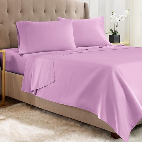 Empyrean Queen Sheets - 4 PC Super Soft Bed Sheets Queen Size - Double Brushed Microfiber Queen Size