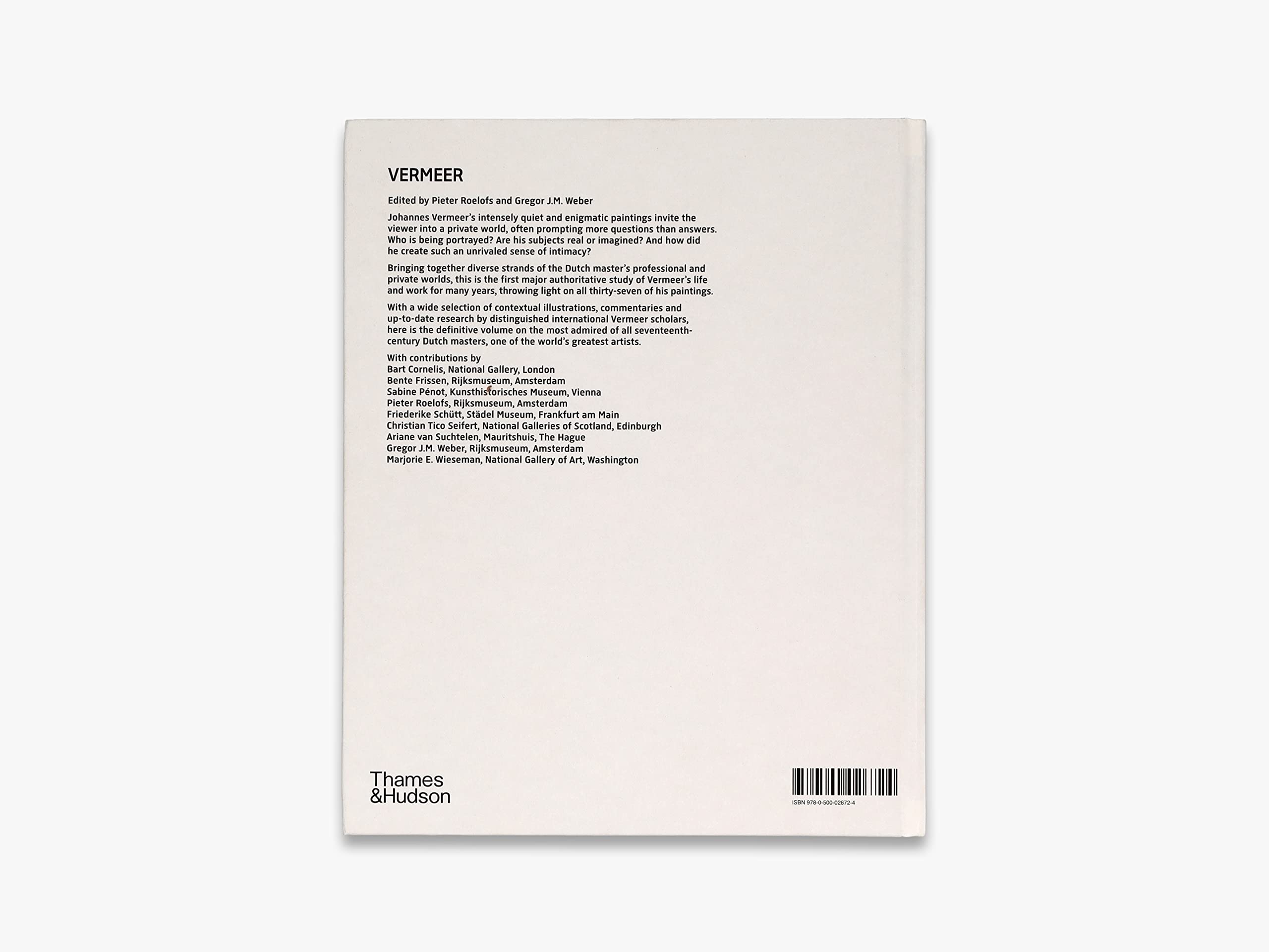 Johannes Vermeer -The Rijksmuseum's Exhibition Catalogue /anglais: The Rijksmuseum's forthcoming major exhibition catalogue