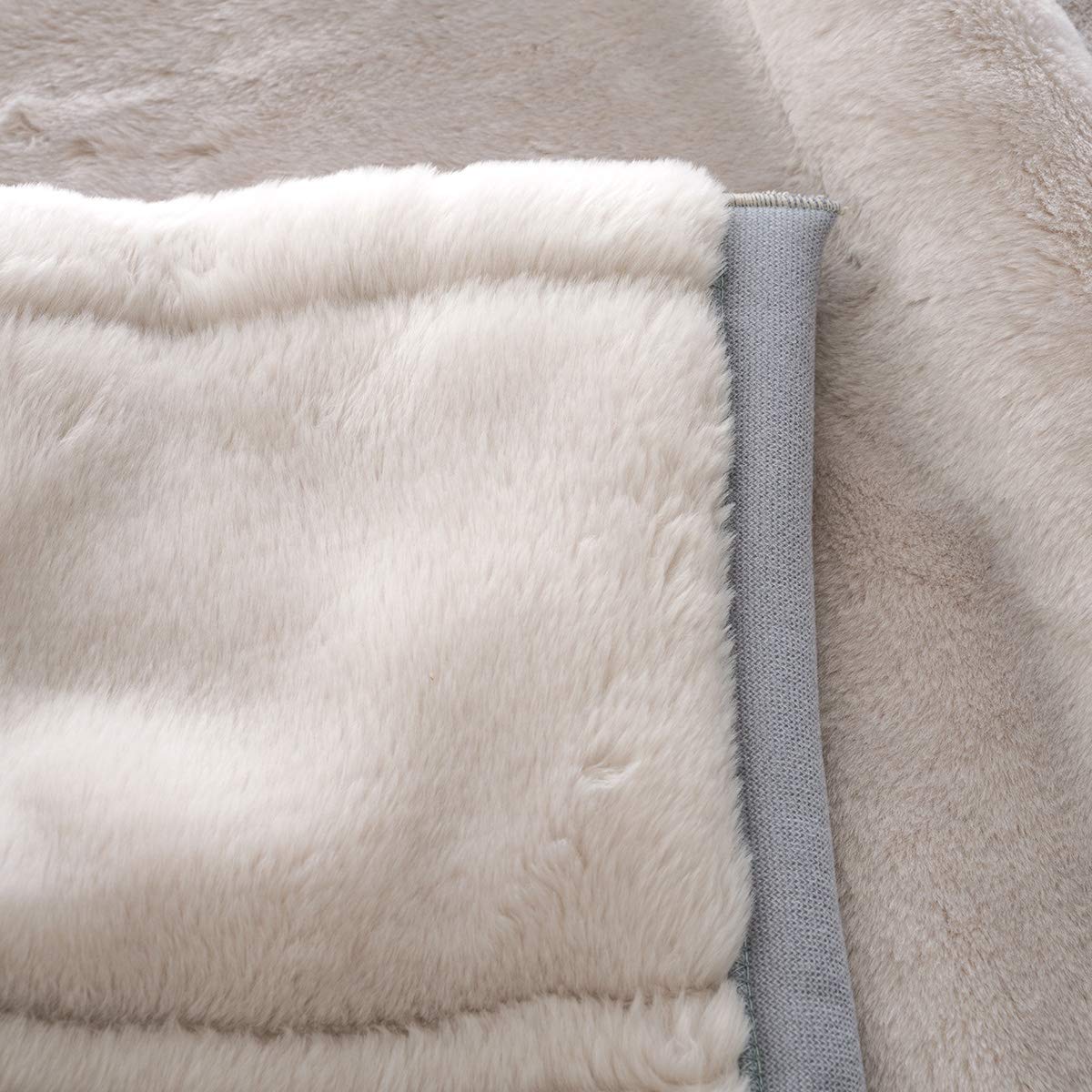 Amazon｜西川 2枚合わせ毛布 セミダブル 日本製 毛布 2枚合せ毛布 吸湿