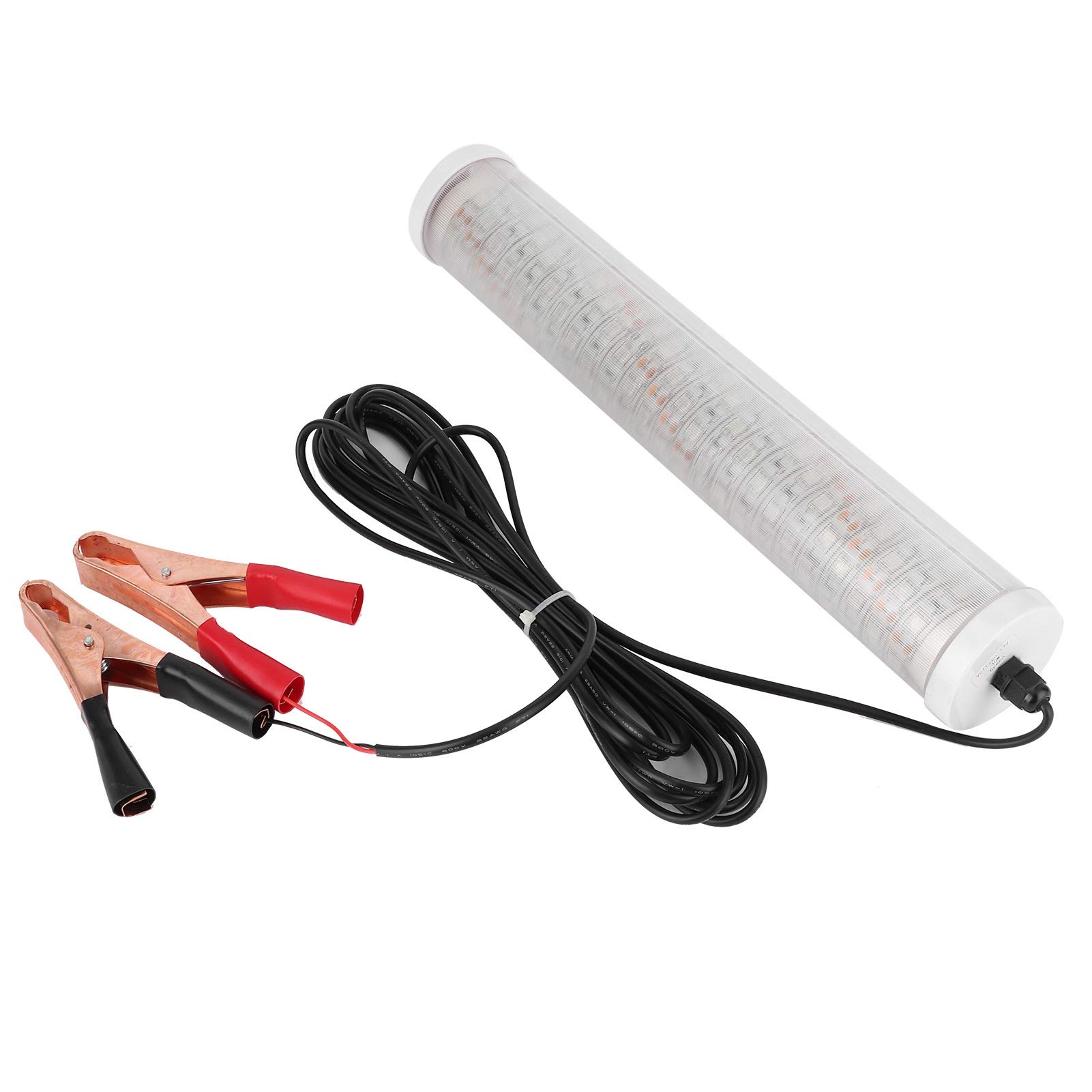 Luce da Pesca, Sommergibile GUIDATO Sott'Acqua La Pesca Attira La Luce Esca 12V 30W Deep Drop Water Ice Pesca Che Attrae La Luce con Cavo da 5 M