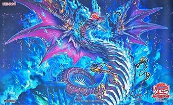 遊戯王　YCSJ プレイマット Amazon | 遊 戯 王 蛇眼の炎龍 プレイマット デュエルフィールド