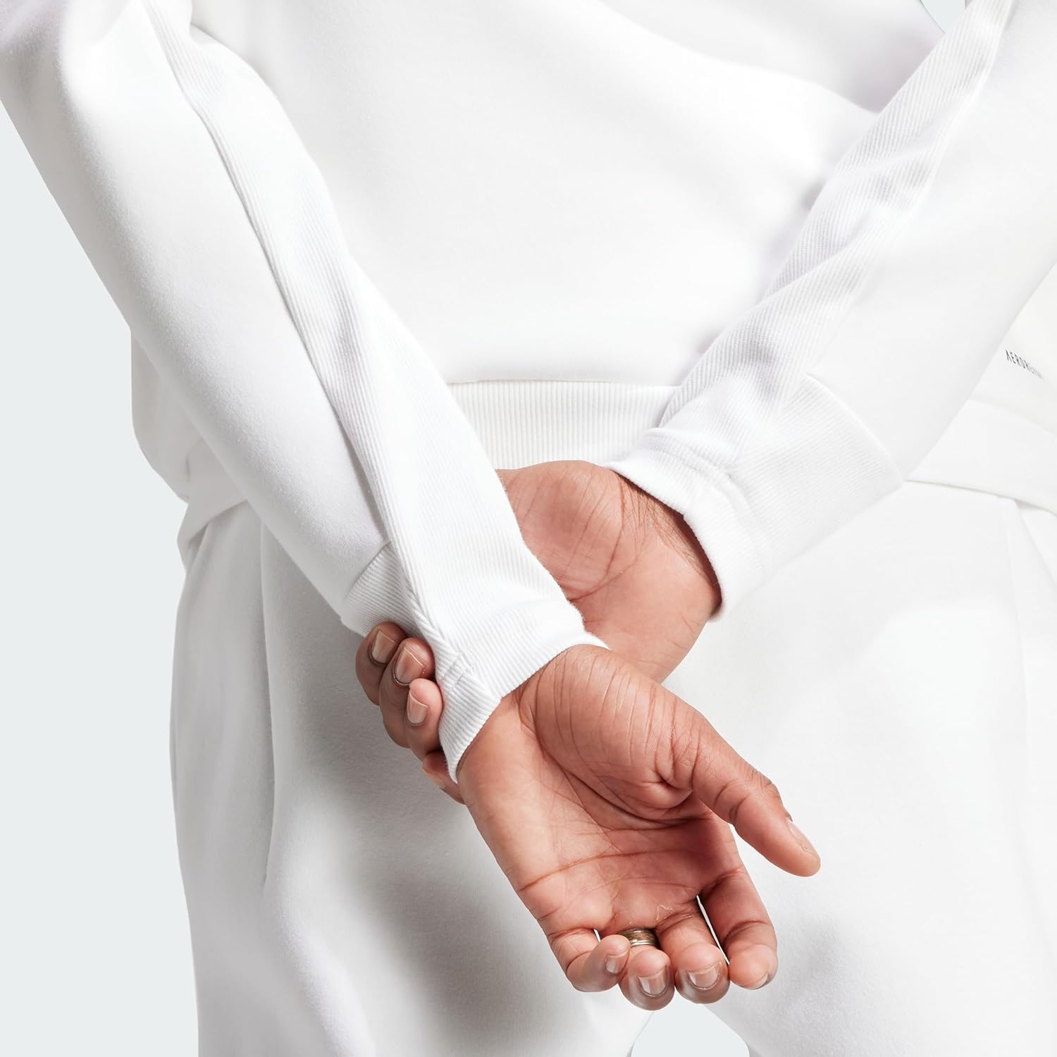 adidas Mens Z.N.E. Full-Zip Hoodie Casual Outerwear Casual - Black - Image 9