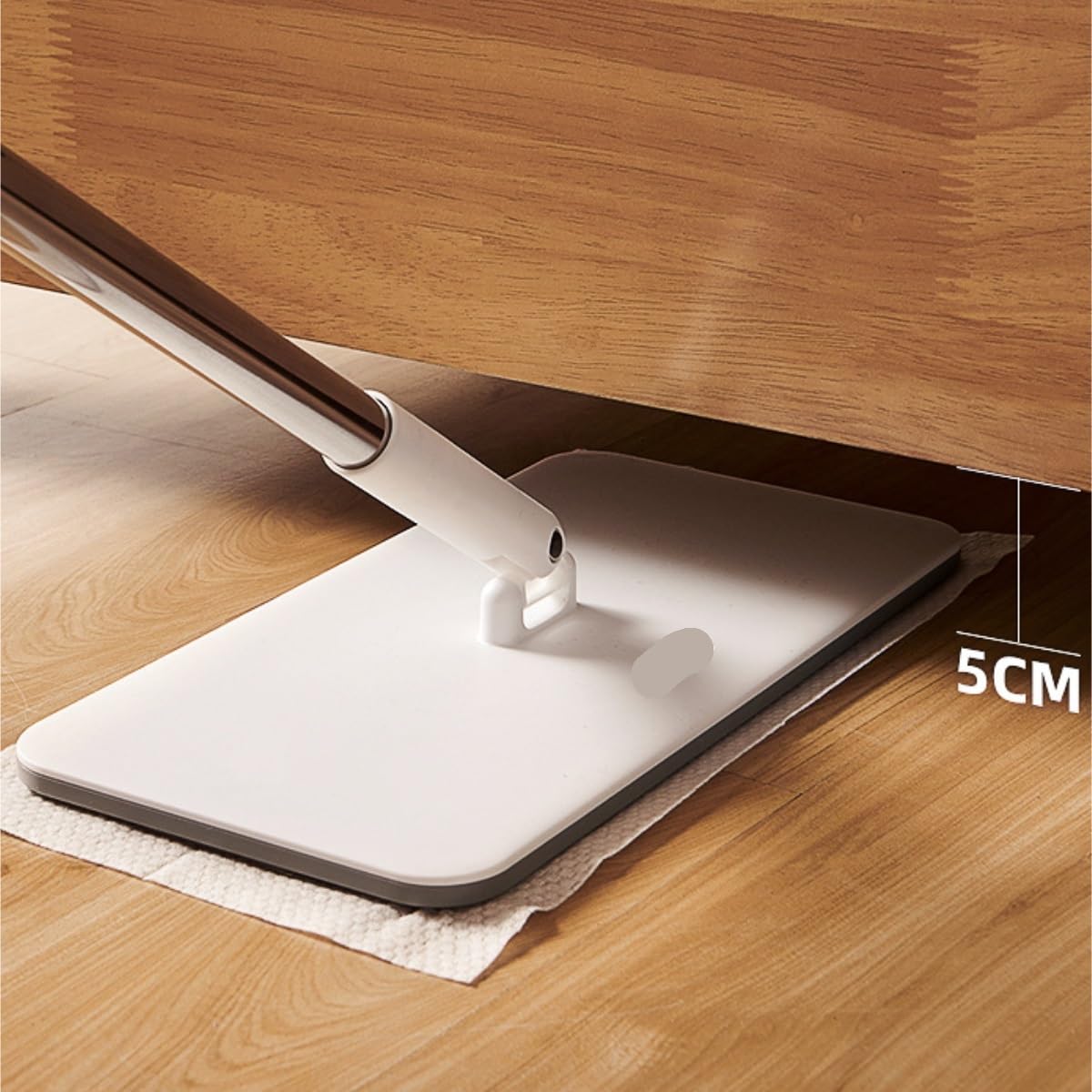 Mopa Mop Mopas Fregona Herramientas De Limpieza Doméstica Estáticas, Artefacto Perezoso, Fregona Plana For Lavar A Mano El Piso De Madera Trapeador de Limpieza
