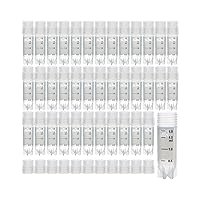 Vista 16 de Tubos de viales criogénicos de PP de 0.1 fl oz, rosca externa, sin código de barras, viales de plástico estériles con tapa de sellado estupenda