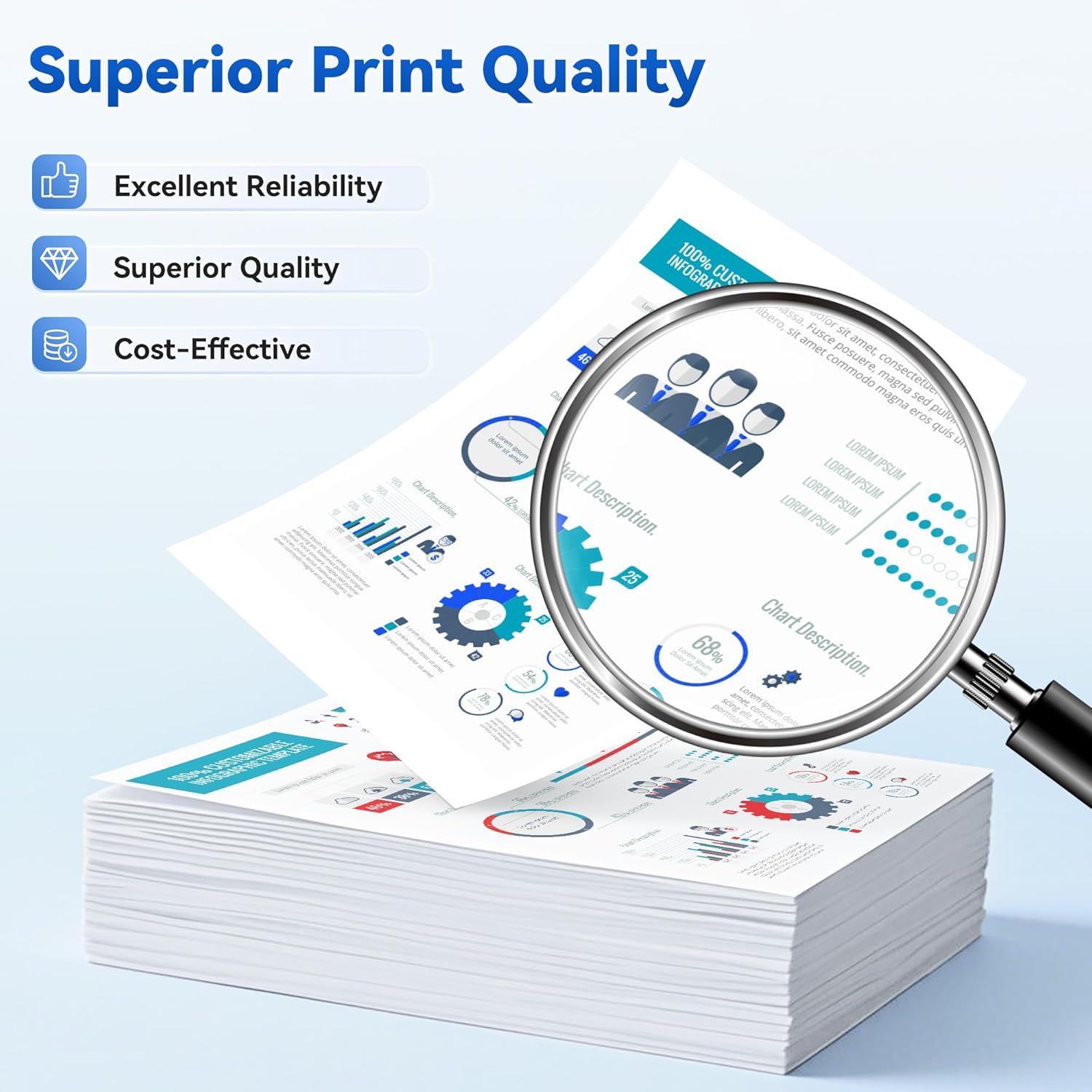 TN431 4-Color Toner Cartridge Set Compatible for Brother TN431 TN-431 TN 431 TN433 Ink Cartridges High Yield Toner for MFC-l8900cdw MFC-L8610CDW MFC-L8690CDW HL-l8360cdw HL-L8260CDW Printer(4 Pack)