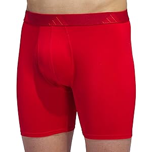 adidas Men's Microfiber 3-Pack Boxer Brief