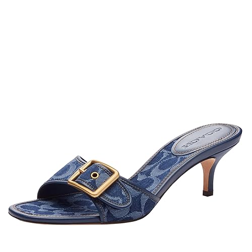 Coach Women's Margot Sandal Platform - 7.5 - Deep Blue