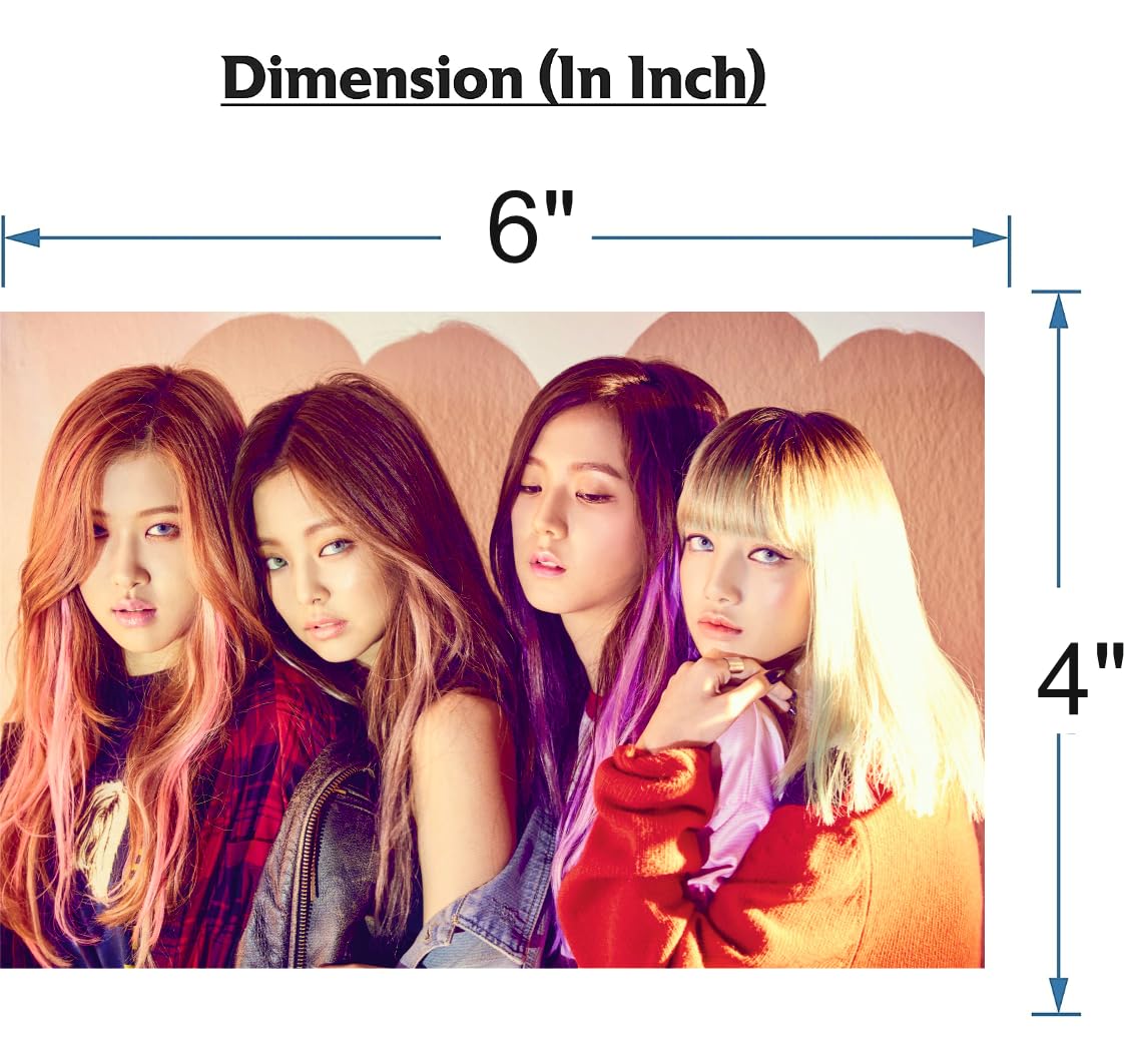 sampurn Pack of 12 photos for Blackpink Kpop | Music Band Posters
