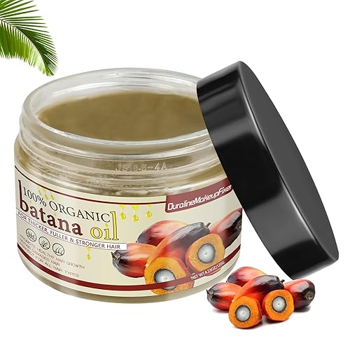 Miniatura 1 de Aceite de batana crudo 100% sin refinar para el crecimiento del cabello, aceite de Dr. Sebi Batana de Honduras, aceite natural para el crecimiento