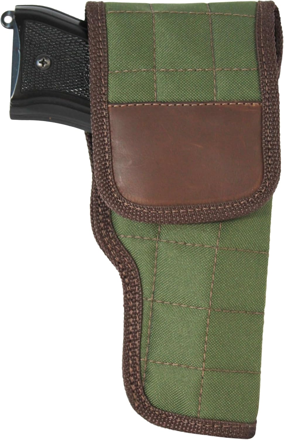 Barsony New Woodland Green OWB Flap Holster for Full Size 9mm 40 45 Pistols