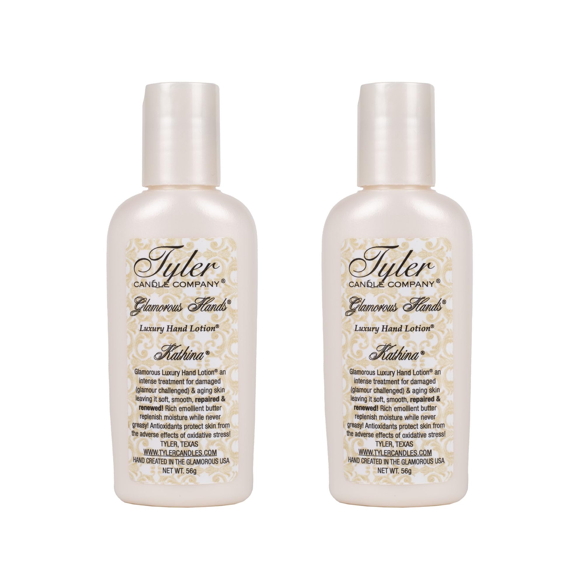 Tyler Candle 93118 Kathina 2 ounce Hand Cream Lotion, Pack of 2
