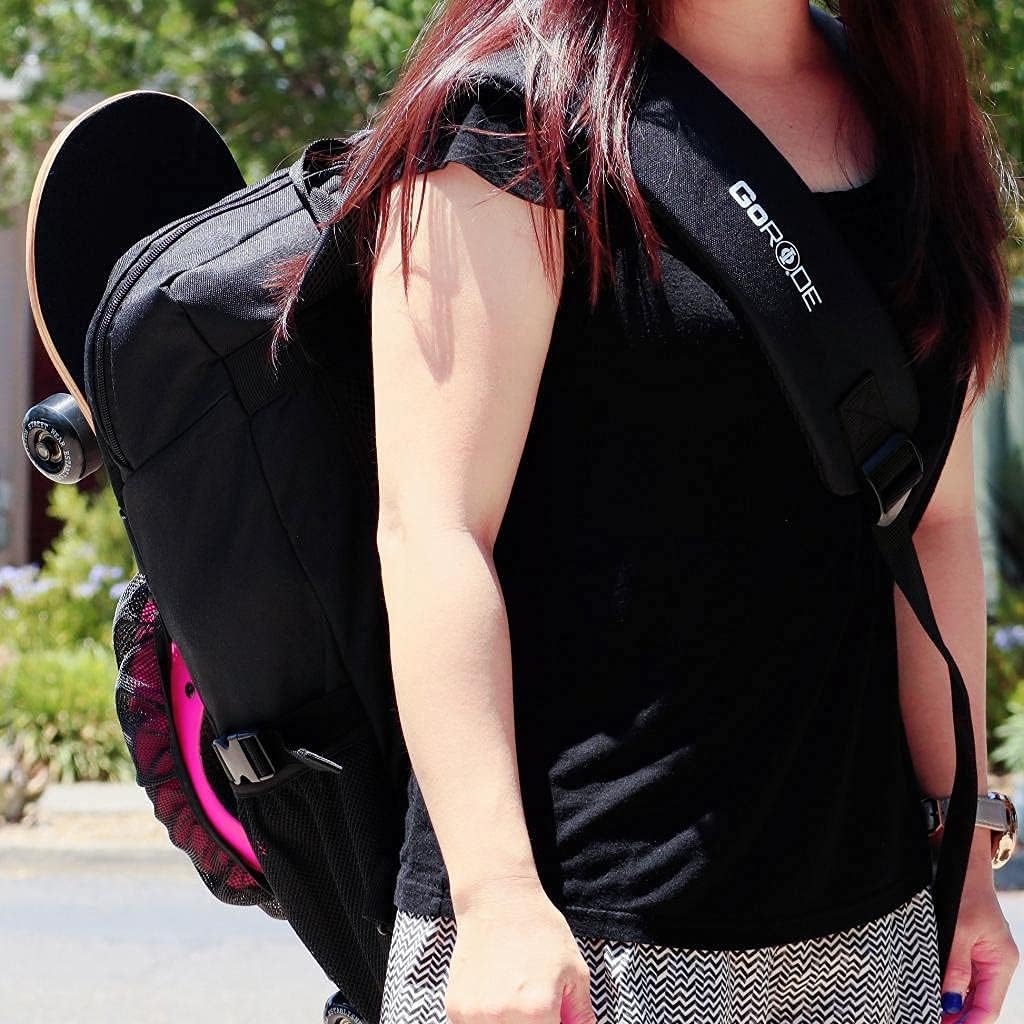 GoRide Sling Single Strap Electric Longboard Skateboard Backpack Bag Carrier with Laptop Holder