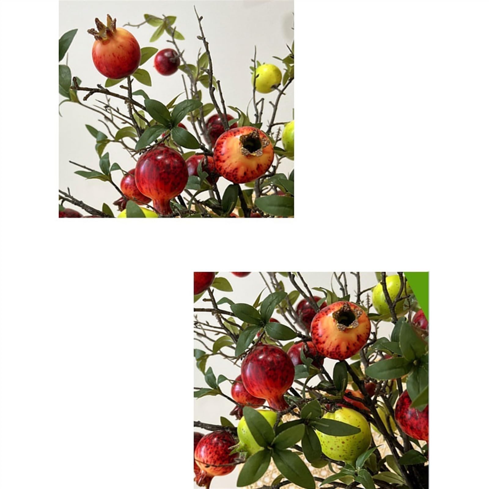 Kunstblumen Simulation Granatapfel Blume Obst Baum Zweig Blumenarrangement Chinesischen Esstisch Herzstück Wohnzimmer TV Schrank Ornamente Blumenstrauß