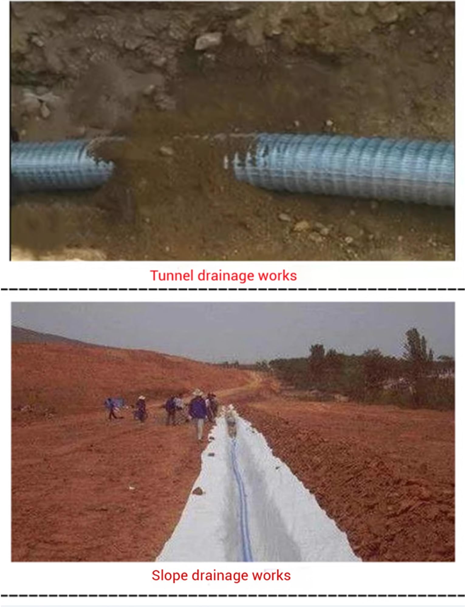 tubería de drenaje de penetración suave, Tubería de drenaje francesa de infiltración suave de 4 pulgadas, azul, varios tamaños(9m/29.5ft)