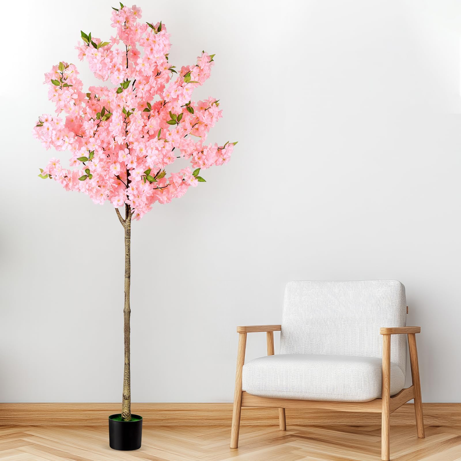 Amazon.com: OUSHENG Artificial Cherry Blossom Tree, Fake Plants