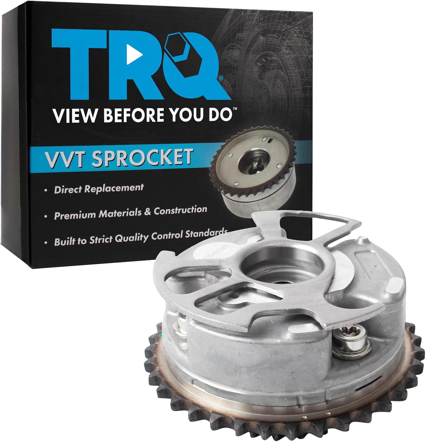 TRQ Intake Variable Valve Timing Sprocket Compatible with 2005-2009 Toyota 4Runner 2007-2009 FJ Cruiser 2005-2015 Tacoma 2006-2014 Tundra