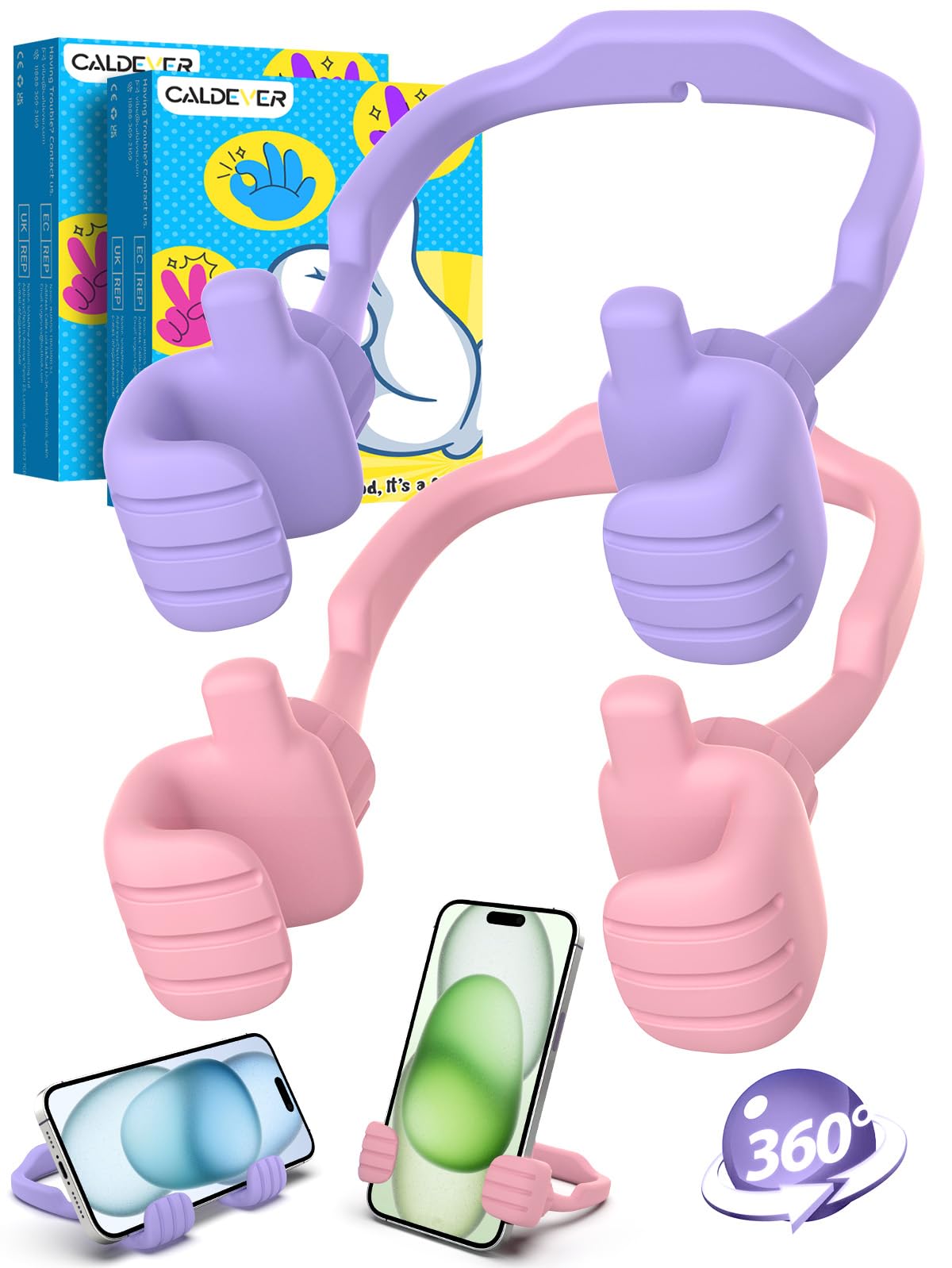 Gifts for Christmas Day Mom Wife Adults Cell Phone Stand UPGRADE Adjustable
