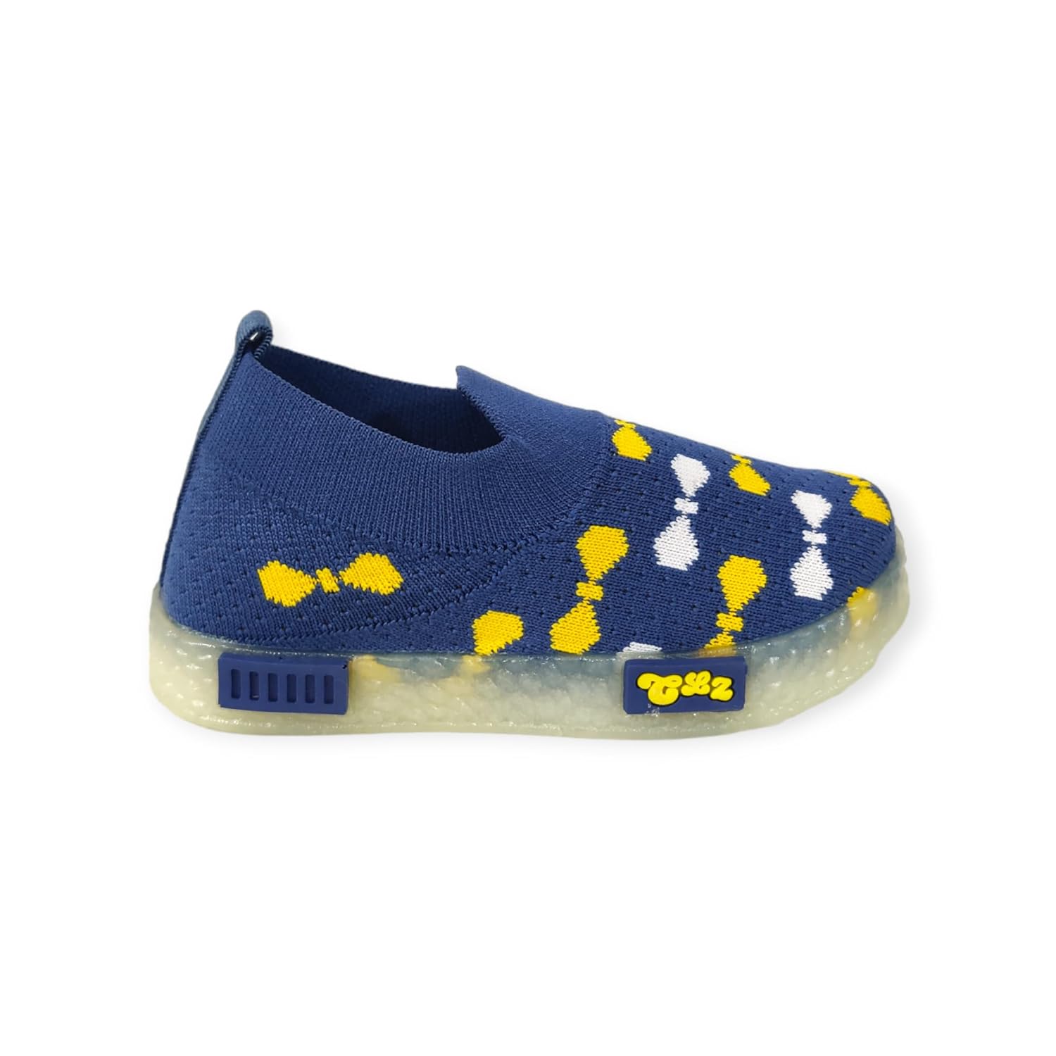 Coolz Kids Unisex Casual Knitted Shoes with Multicolored Lights Blink for 1-4 Years Boys and Girls 6 71flVc1ZSPL. SL1500