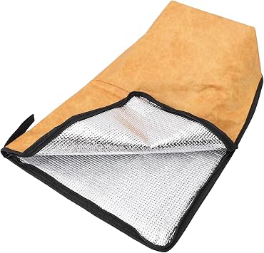 Meat Resting Bag Reusable Foldable Ensure Meat Tender Juicy Insulated BBQ Blanket with Zip for Barbecue Picnic Camping